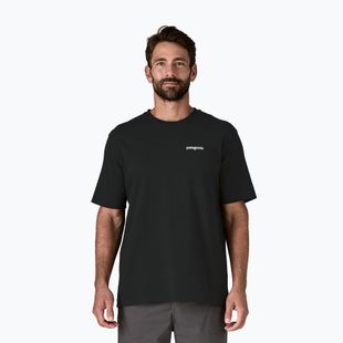 Koszulka męska Patagonia P-6 Logo Responsibili-Tee black