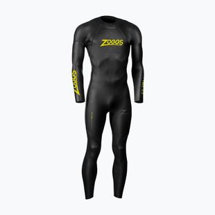 Pianka triathlonowa męska Zoggs Openwater Free 3.2 mm black/yellow
