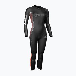 Pianka triathlonowa damska Zoggs Ow Pure Fs 3/0,5 mm black