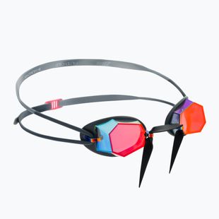 Okulary do pływania Zoggs Diamond Titanium grey/black/mirror red