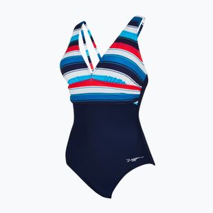 Strój pływacki jednoczęściowy damski Zoggs Seamarine Panel Crossback