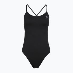 Strój pływacki jednoczęściowy damski TYR Solid Trinityfit Durafast Elite black