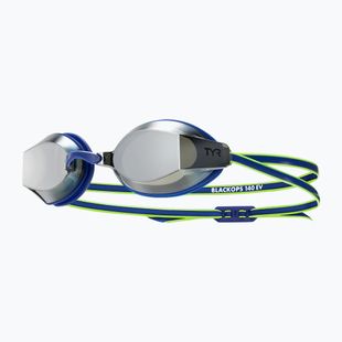 Okulary do pływania TYR Blackops 140 Ev Racing Mirrorednavy/lime