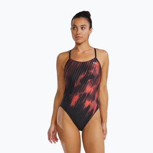 Strój pływacki jednoczęściowy damski Tyr Durafast Elite Cycloid Diamondfit red