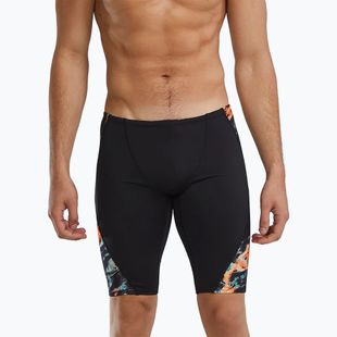 Jammery pływackie męskie TYR Durafast Elite Validus Jammer orange/aqua/black