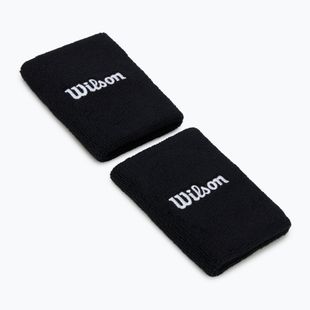 Frotki na nadgarstek Wilson Wide Terry Wristband 2 szt. black