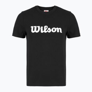 Koszulka tenisowa damska Wilson Team Graphic Script W black script