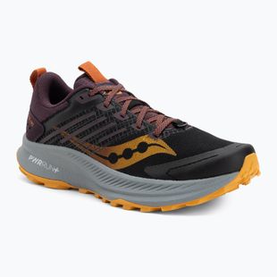 Buty do biegania męskie Saucony Ride Trail 2 black/autumn