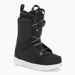 Buty snowboardowe damskie Salomon Pearl Boa W black/white/gold