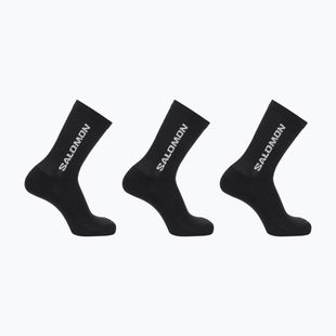 Skarpety Salomon Everyday Crew 3 pary black