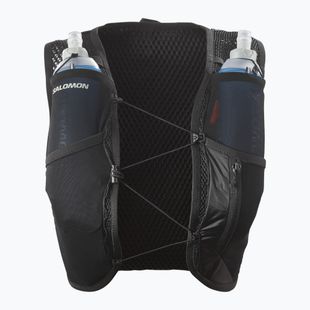 Kamizelka do biegania damska Salomon Active Skin 4 Set black/metal
