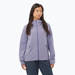 Kurtka przeciwwiatrowa damska Salomon Outerpath 2.5L blue granite
