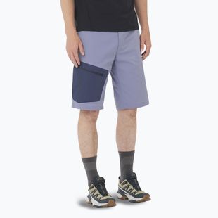 Spodenki trekkingowe męskie Salomon Outerpath Utility blue granite/blue nights