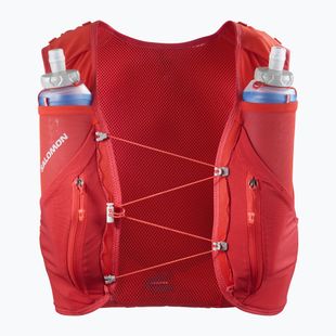 Kamizelka do biegania Salomon Advance Skin 12 Set flame scarlet/haude red