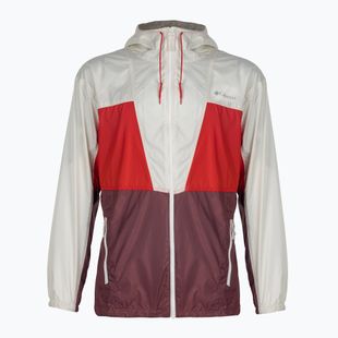 Kurtka przeciwwiatrowa męska Columbia Trail Traveler light raisin/spicy/chalk