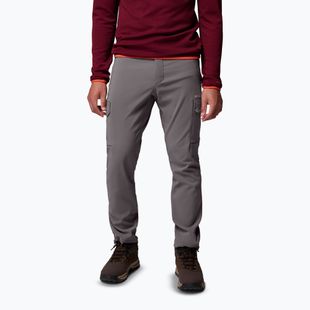 Spodnie trekkingowe męskie Columbia Tech Trail Utility Winter city grey