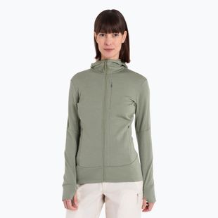 Bluza damska icebreaker Merino 260 Quantum IV Zip Hoodie lichen