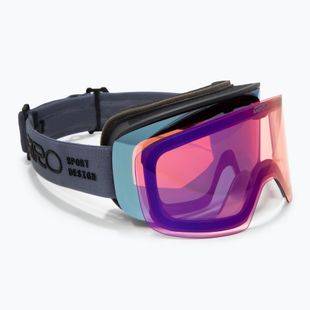 Gogle narciarskie Giro Axis indigo stacked/vivid royal/vivid infrared