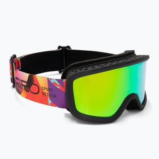 Gogle narciarskie dziecięce Giro Chico 2.0 Jr multi flow/loden green