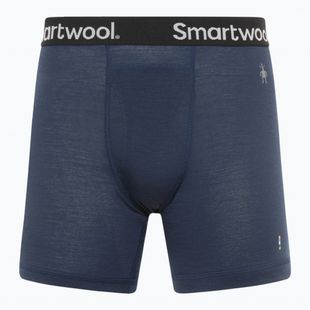 Bokserki termoaktywne męskie Smartwool Merino Boxer Brief Boxed deep navy