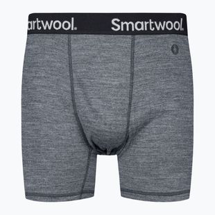 Bokserki termoaktywne męskie Smartwool Merino Boxer Brief Boxed medium grey heather