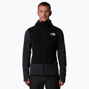 Kurtka hybrydowa męska The North Face Elixir Hybrid Ventrix Midlayer asphalt grey/black