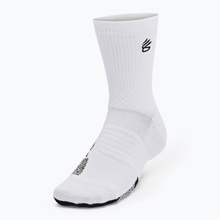 Skarpety męskie Under Armour Curry AD Playmaker 1P Mid white/black/black