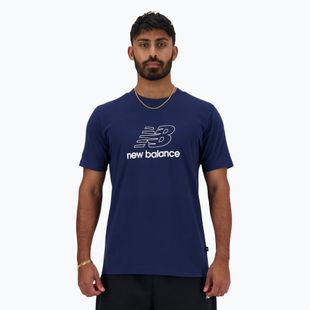 Koszulka męska New Balance Graphic V Flying nb navy