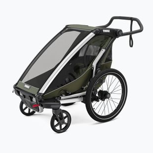 Przyczepka rowerowa Thule Chariot Lite Single vintage green
