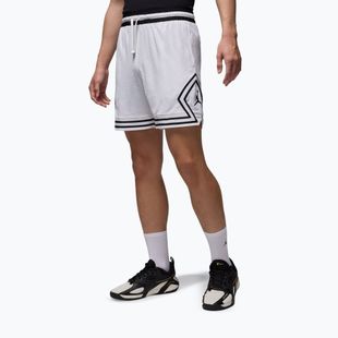 Spodenki koszykarskie męskie Jordan Mesh Diamond 4" white/black/black