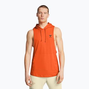 Koszulka treningowa męska Under Armour Project Rock Payoff SL HD orange