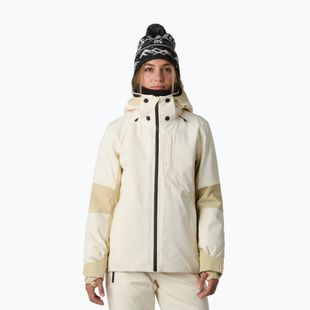 Kurtka narciarska damska The North Face Lenado white dune/gravel