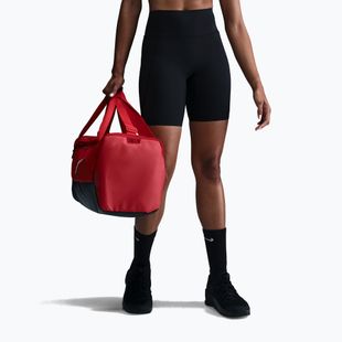 Spodenki treningowe damskie Nike Universa High Waisted Biker 8" black/anthracite/dark smoke grey