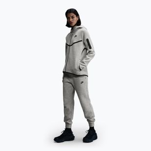 Spodnie damskie Nike Sportswear Tech Fleece Mid-Rise dark grey heather/black