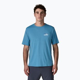 Koszulka męska Patagonia Capilene Cool Daily - '73 Skyline shore blue/light shore blue x-dye