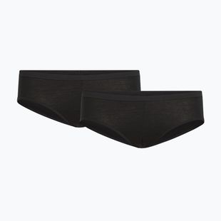 Majtki termoaktywne damskie icebreaker Merino 150 Siren Hipkini 2 pary black