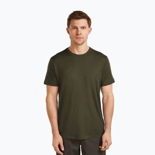 Koszulka trekkingowa męska icebreaker Merino 150 Tech Lite III dark loden