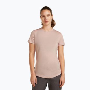 Koszulka trekkingowa damska icebreaker Merino 125 Cool-Lite™ Sphere III pink quartz