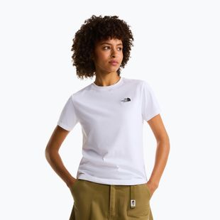 Koszulka damska The North Face Evolution Simple Dome Slim SS tnf white