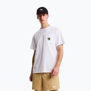 Koszulka męska The North Face Mountain Logo Relaxed tnf white