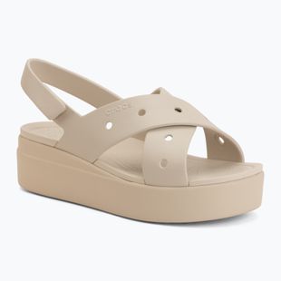 Sandały damskie Crocs Broklyn 4U Cross Strap frappe