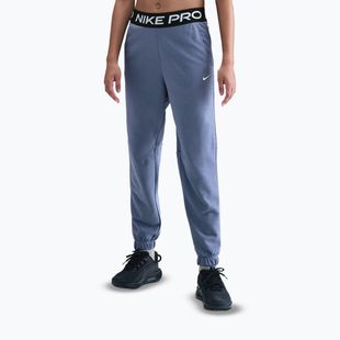 Spodnie dziecięce Nike Pro Fleece Dri-Fit world indigo/world indigo/black/white