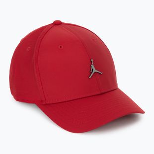 Czapka z daszkiem  Jordan Rise Structured Metal Jumpman gym red/r511