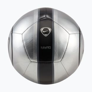 Piłka do piłki nożnej Nike Academy T90 Metallic '26 metallic silver/black/black rozmiar 5