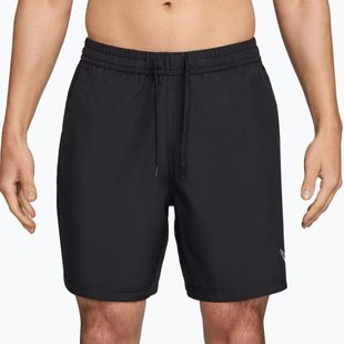Spodenki treningowe męskie Nike Form Dri-Fit GFX 7" black/white