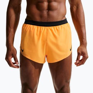 Spodenki do biegania męskie Nike AeroSwift Dri-Fit ADV laser orange/black