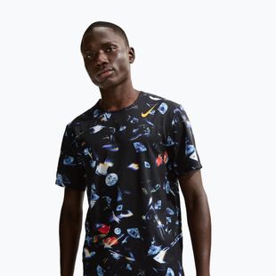 Koszulka do biegania męska Nike AeroSwift Dri-Fit ADV black/laser orange