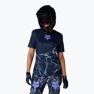 Koszulka rowerowa damska Fox Racing Ranger Image Print arctic blue