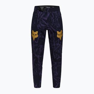 Spodnie rowerowe dziecięce Fox Racing Ranger Image Print plum