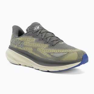 Buty do biegania męskie HOKA Clifton 9 GTX gravel/eggshell